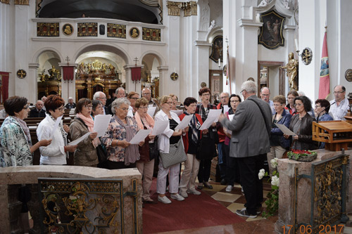 Singverein und Kirchenchor Illmitz in Duernstein